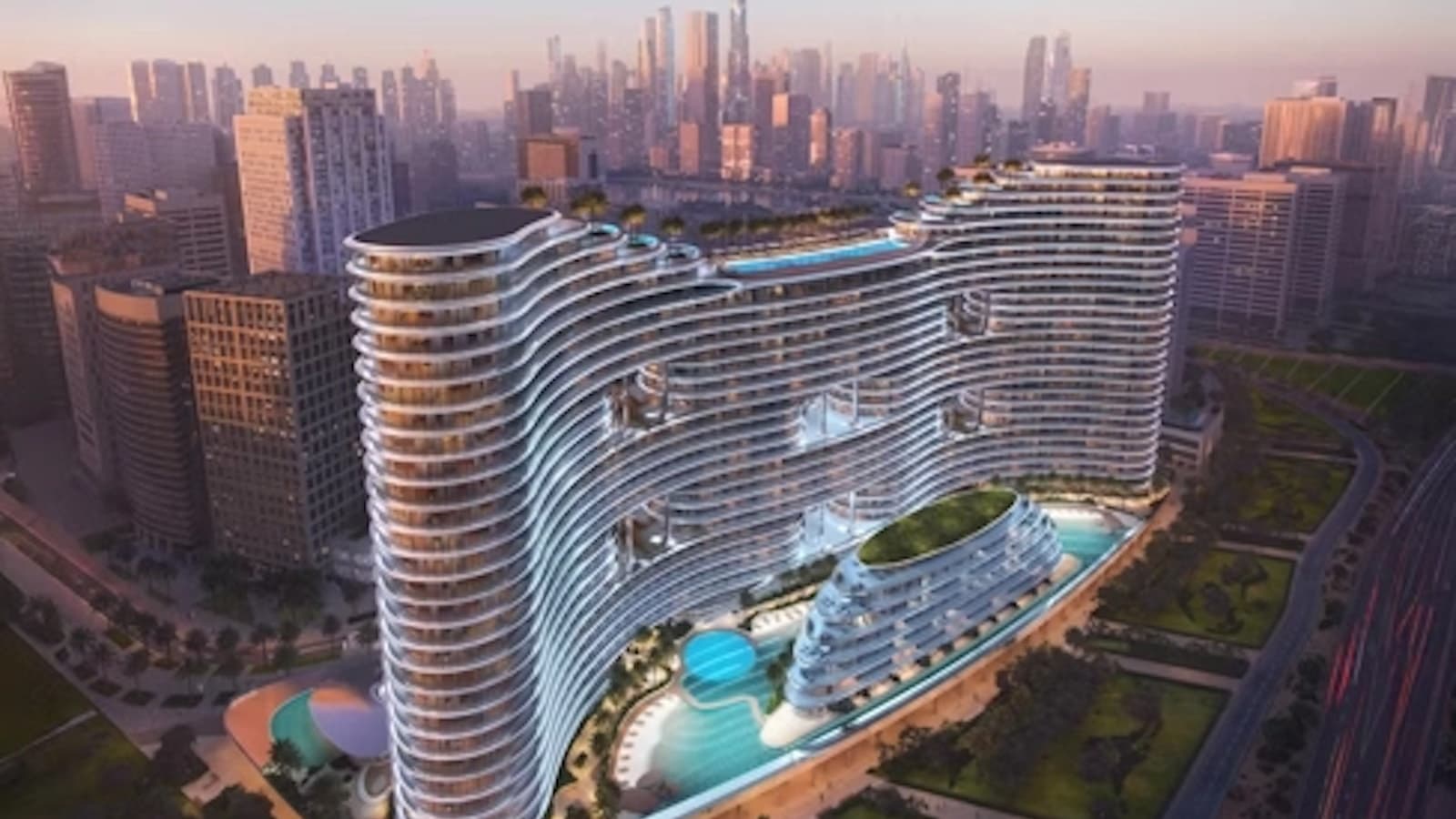 Binghatti Aquarise by Binghatti in Business Bay