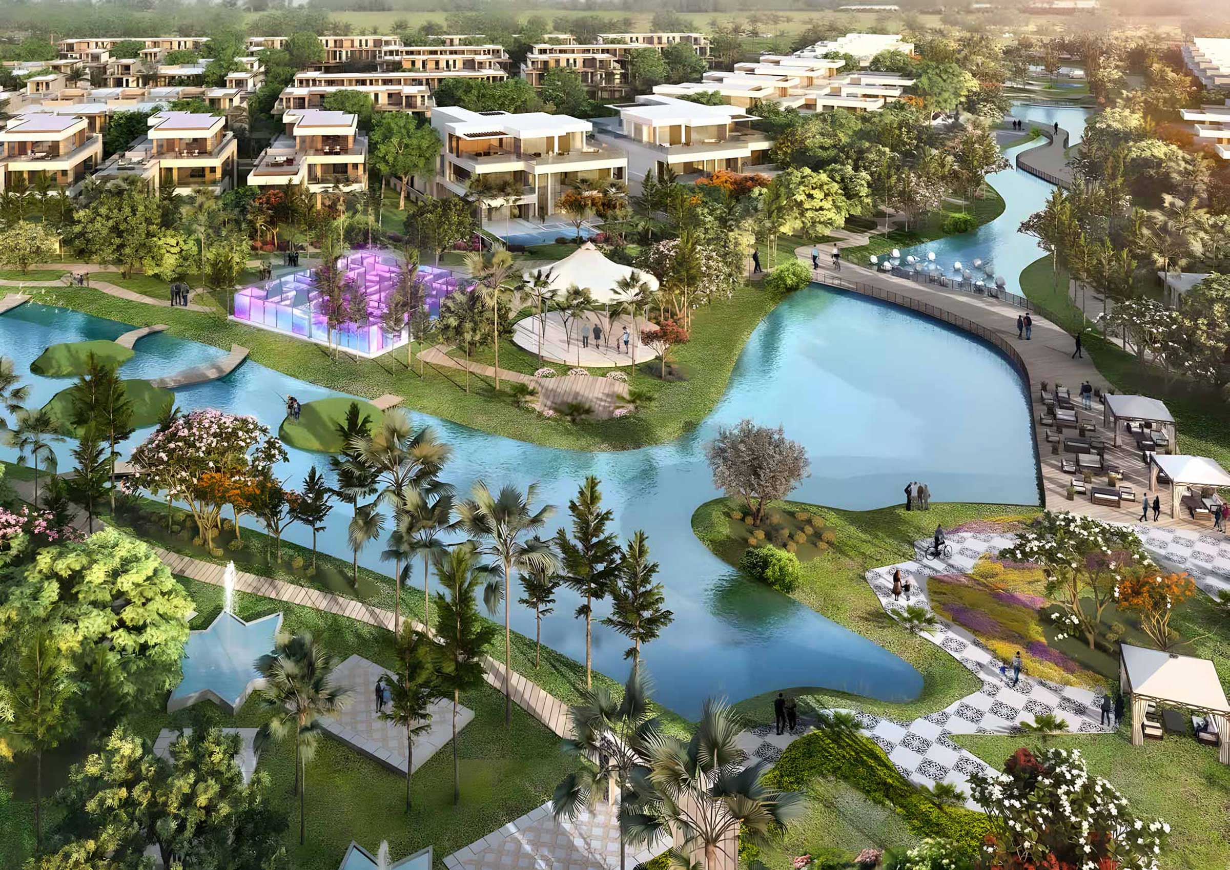 DAMAC Lagoons by DAMAC Properties in DAMAC Lagoons
